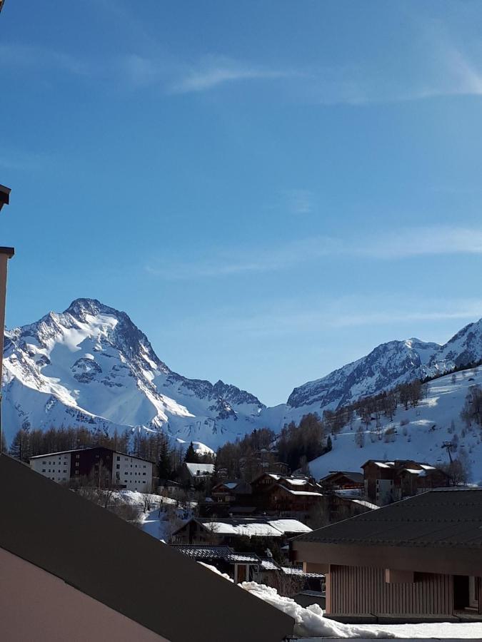 Petit Appartement Labellise Les 2 Alpes Residence Arc En Ciel Telesiege Petite Aiguille لو دوز آلب المظهر الخارجي الصورة
